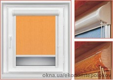 Рулонные шторы кассетной системы.